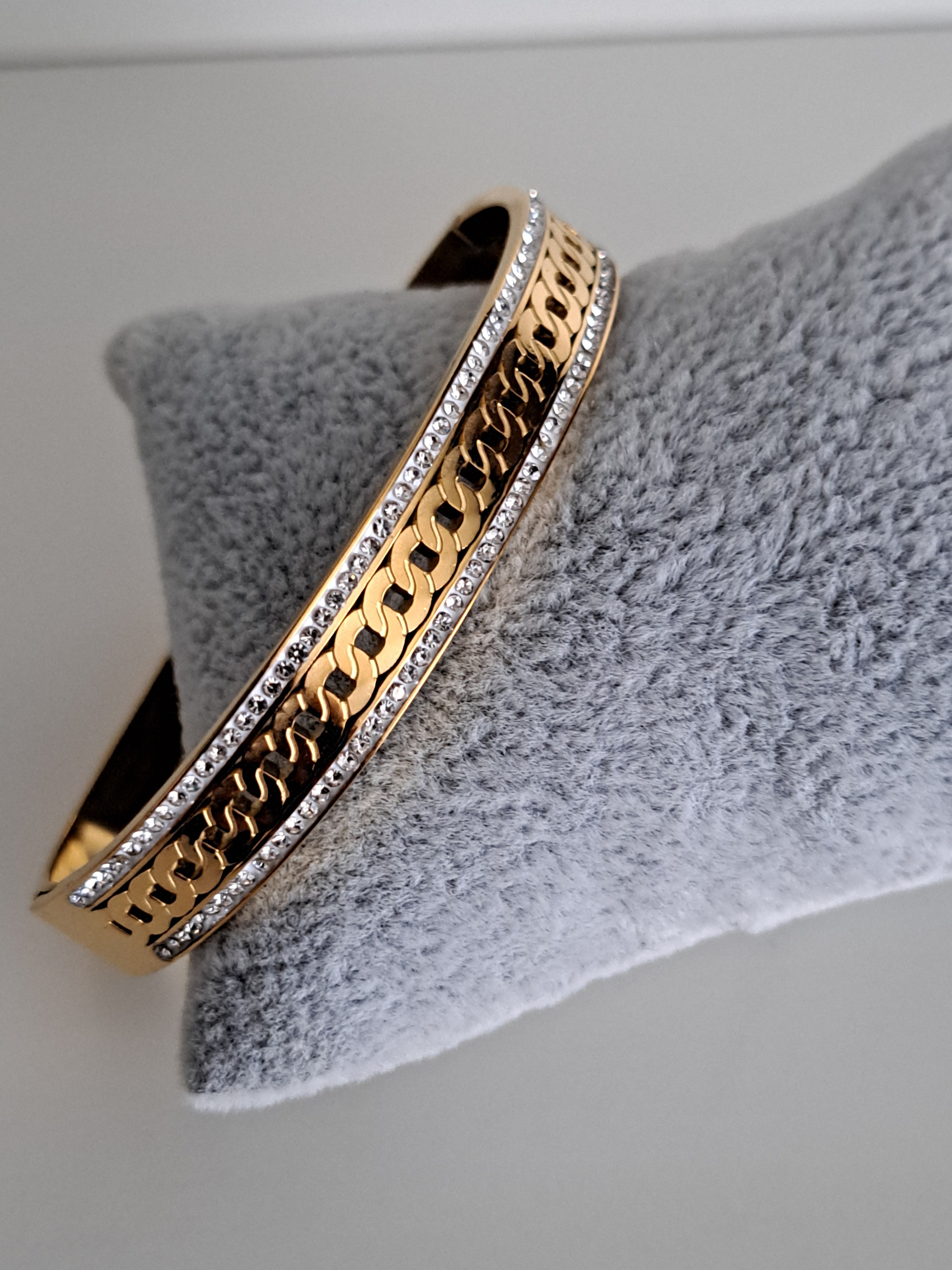 Bracelet jonc " boucle"