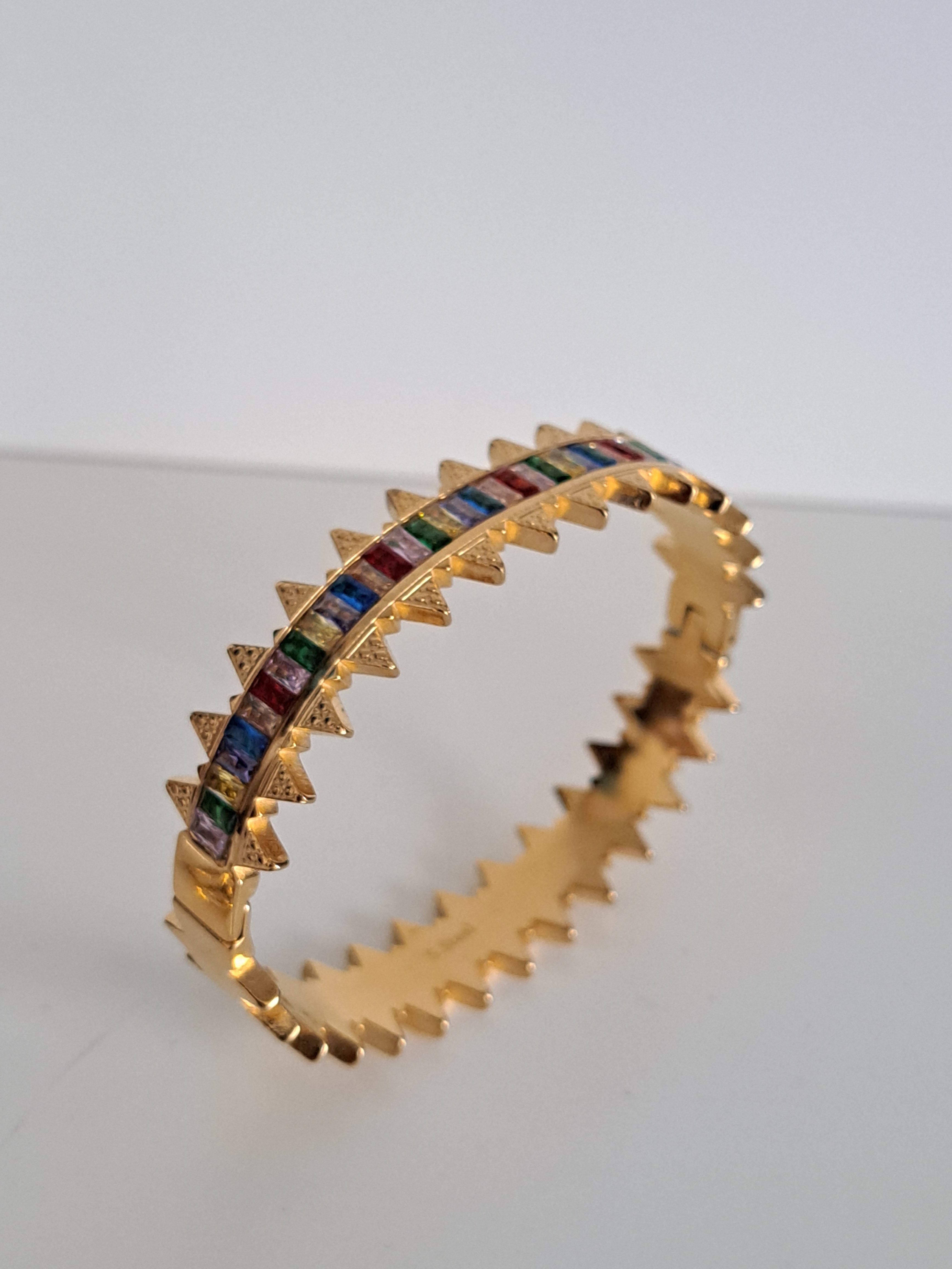 Bracelet jonc "multicolore"