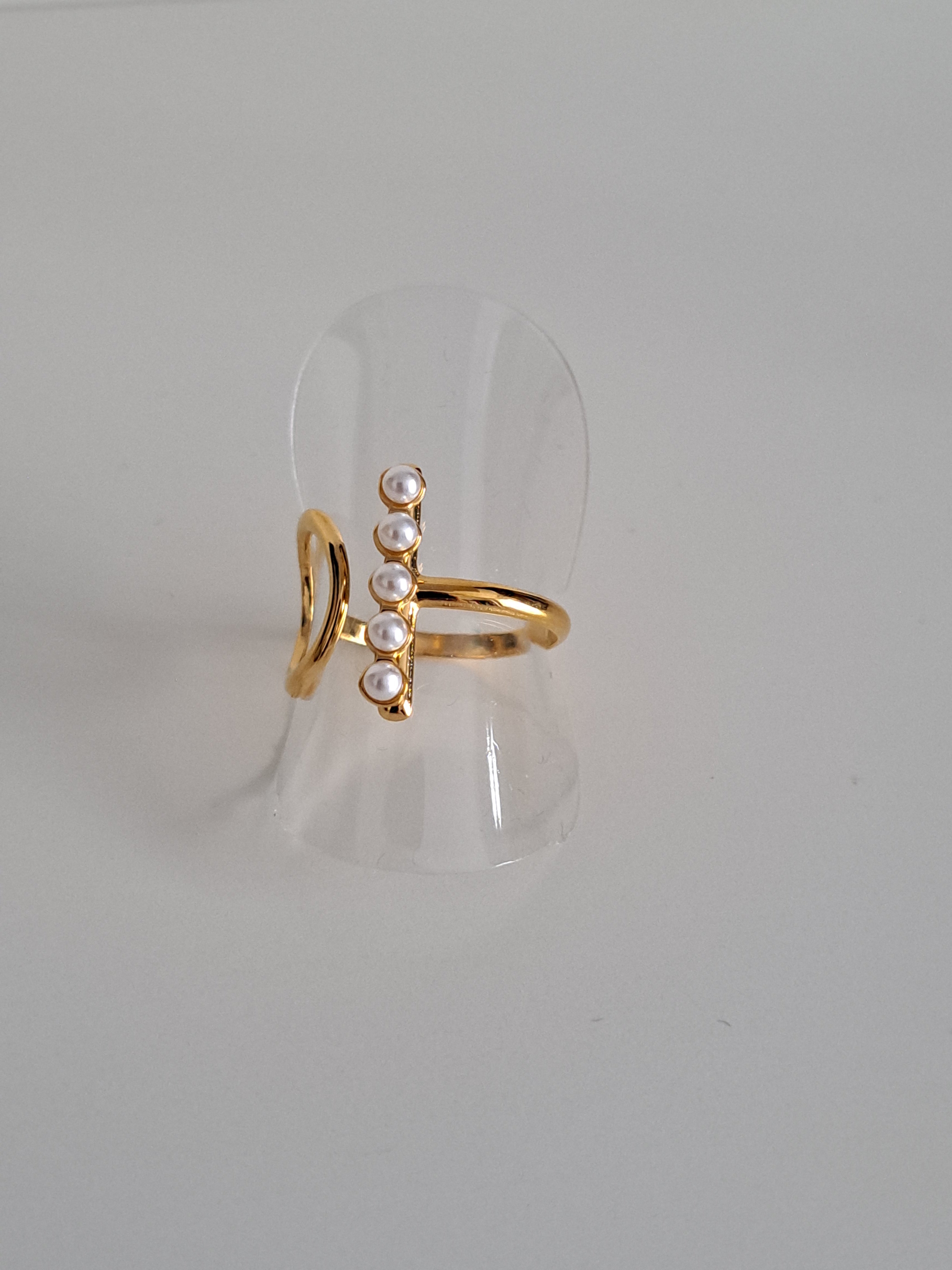 Bague "perle"