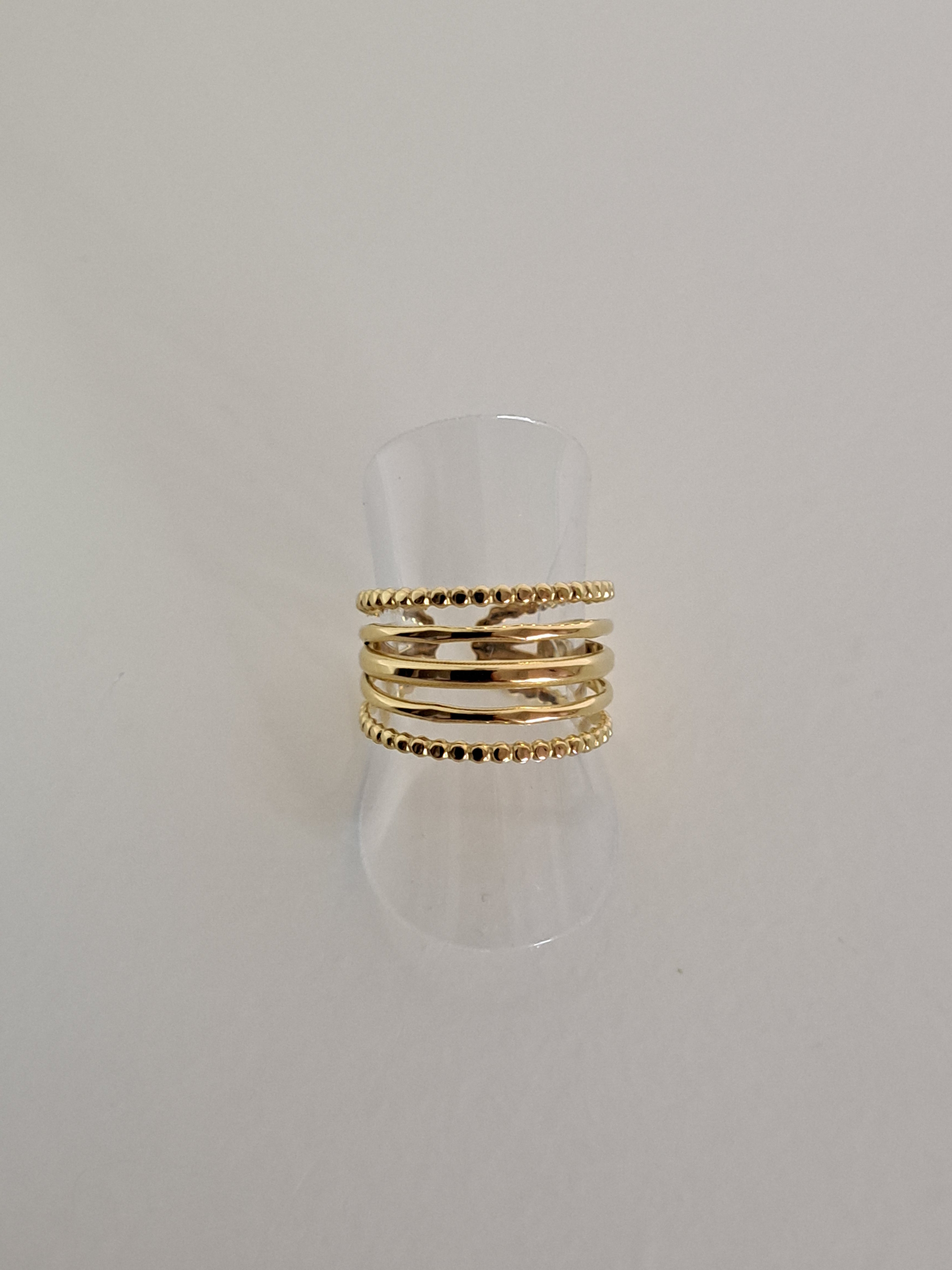 Bague "multiligne"