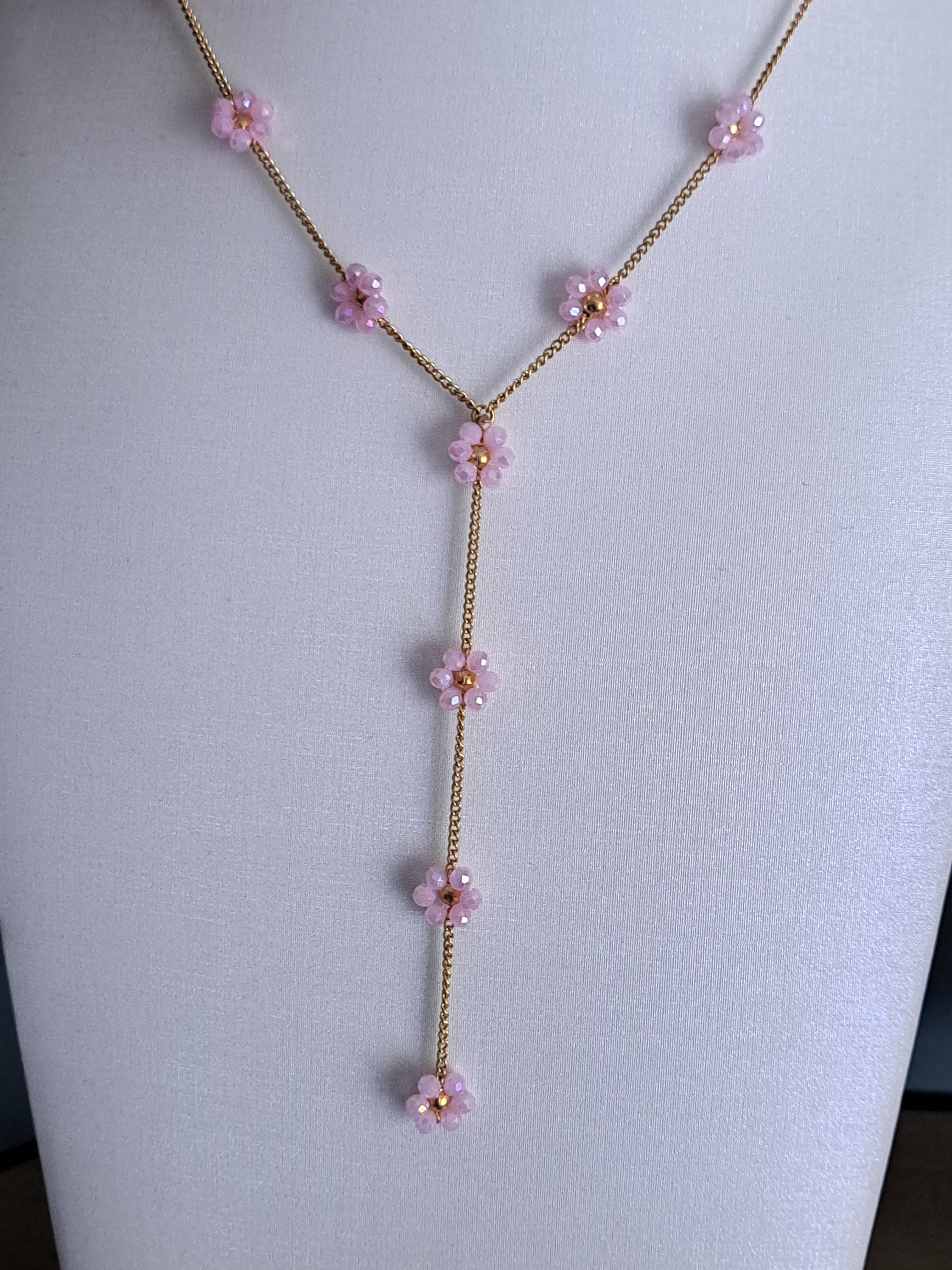 Collier "multi marguerites"