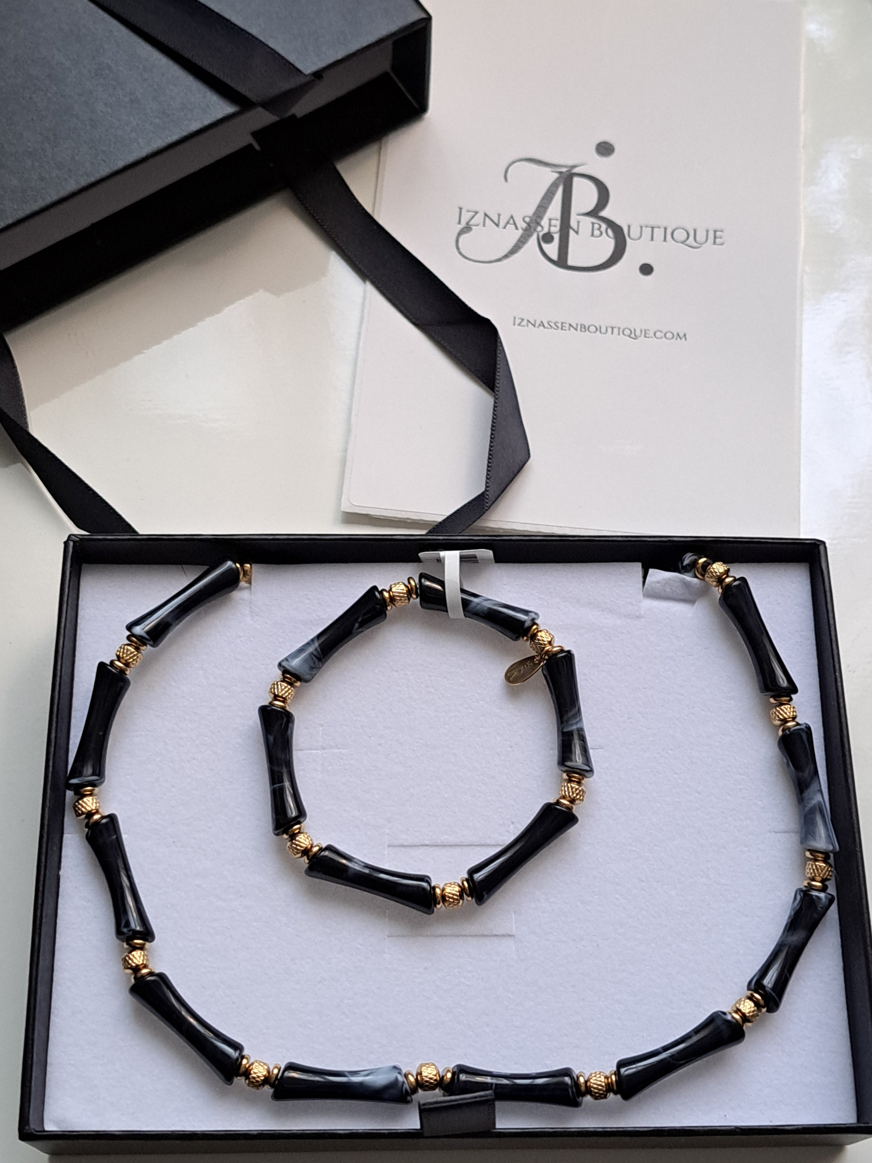 Coffret "bambou noir"