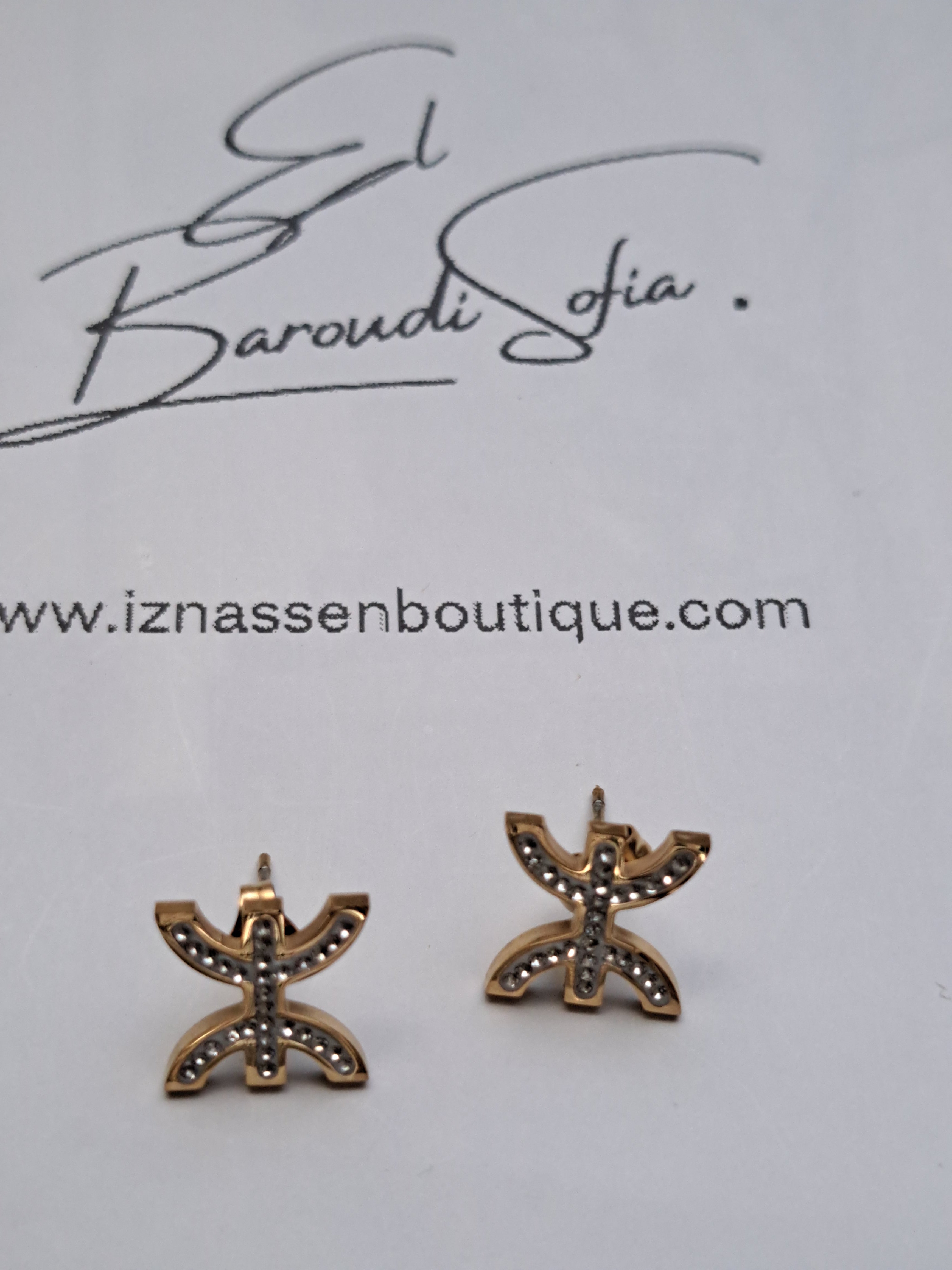 Boucle d'oreille "Yaz"